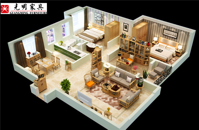 紅橡木制作的實木家具有何優點 紅橡木制作的實木家具有何優點