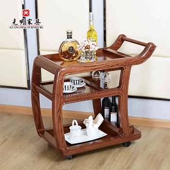 【光明家具】現代中式實木家具木質餐車808-4211-83 【光明家具】現代中式實木家具木質餐車808-4211-83