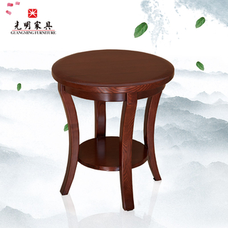 【光明家具】水曲柳全實木家具圓形茶幾 32521-50 【光明家具】水曲柳全實木家具圓形茶幾 32521-50