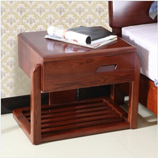 【光明家具】水曲柳床邊柜14526-59 【光明家具】水曲柳床邊柜14526-59