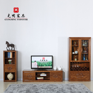 【光明家具】 全實木客廳組合電視柜 廳柜 398-3601 【光明家具】 全實木客廳組合電視柜 廳柜 398-3601