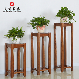 【光明家具】 水曲柳全實(shí)木花架 398-3101-H65/85/105 【光明家具】 水曲柳全實(shí)木花架 398-3101-H65/85/105