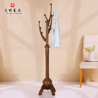 【光明家具】 水曲柳全實木臥室落地衣帽架 398-9151-42 【光明家具】 水曲柳全實木臥室落地衣帽架 398-9151-42