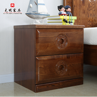 【光明家具】水曲柳床頭柜 398-1491-50 【光明家具】水曲柳床頭柜 398-1491-50