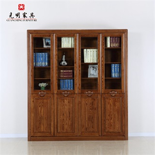 【光明家具】 水曲柳中式全實木書柜 398-6311-190 【光明家具】 水曲柳中式全實木書柜 398-6311-190