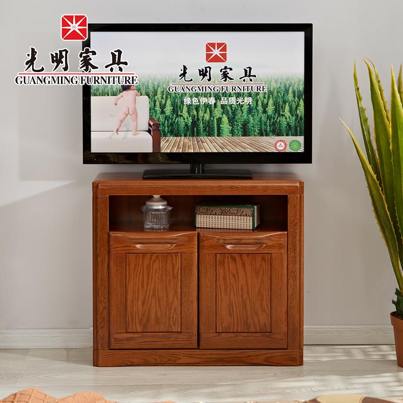【光明家具】 實木客廳電視柜 北美紅橡木地柜電視柜 GY89-2771-90 【光明家具】 實木客廳電視柜 北美紅橡木地柜電視柜 GY89-2771-90