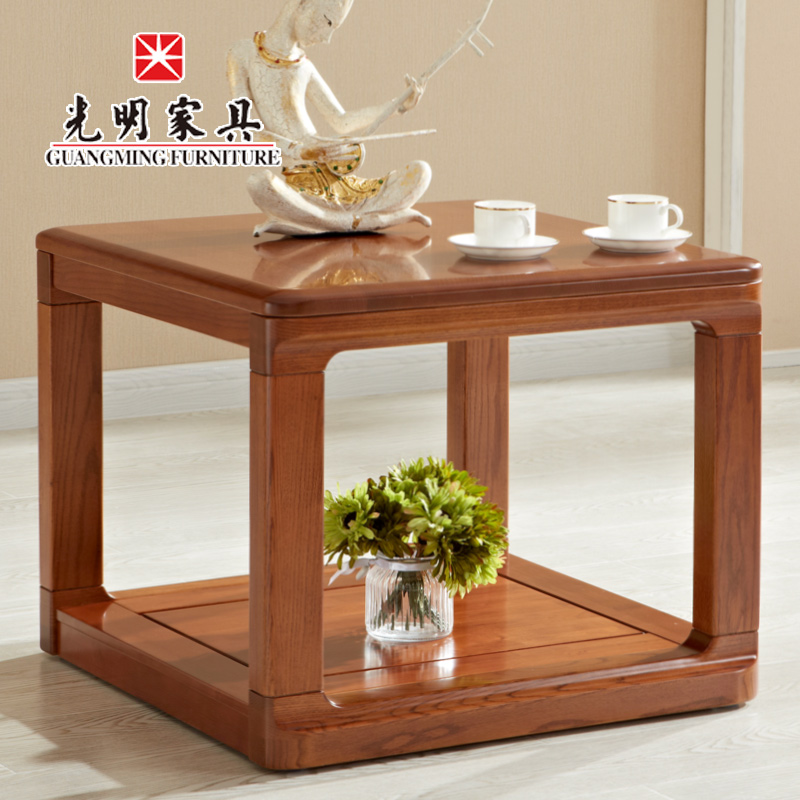 【光明家具】全實(shí)木茶幾 北美紅橡木小茶幾方型幾小方幾 GY89-3272-70 【光明家具】全實(shí)木茶幾 北美紅橡木小茶幾方型幾小方幾 GY89-3272-70