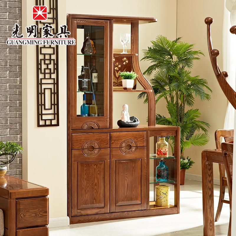 【光明家具】 客廳柜門廳柜隔斷柜子 水曲柳中式實木家具 展示柜玄關柜 398-2604-130 【光明家具】 客廳柜門廳柜隔斷柜子 水曲柳中式實木家具 展示柜玄關柜 398-2604-130