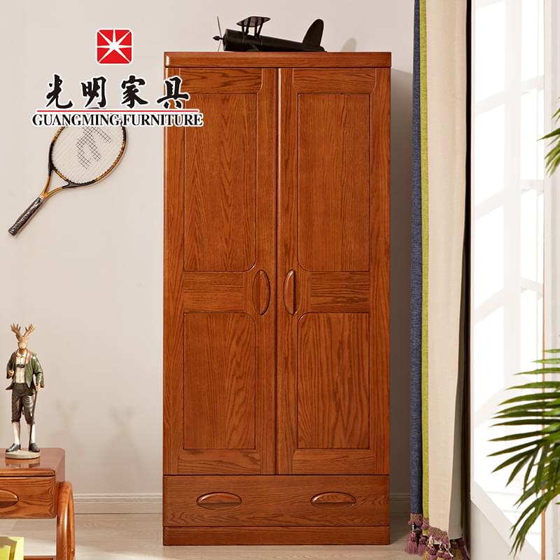 【光明家具】北美紅橡木 青少年衣柜 二門衣柜 GY89-8071-90 【光明家具】北美紅橡木 青少年衣柜 二門衣柜 GY89-8071-90