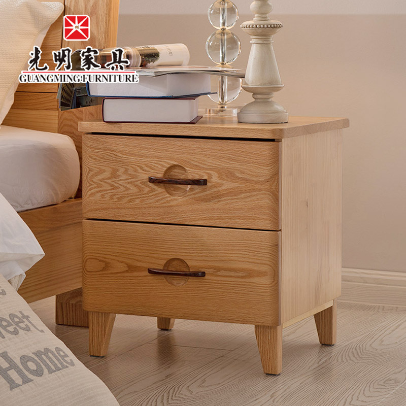 【光明家具】紅橡木全實(shí)木床頭柜 北歐簡(jiǎn)約全實(shí)木儲(chǔ)物柜 原木色收納柜WX3-1402-50 【光明家具】紅橡木全實(shí)木床頭柜 北歐簡(jiǎn)約全實(shí)木儲(chǔ)物柜 原木色收納柜WX3-1402-50