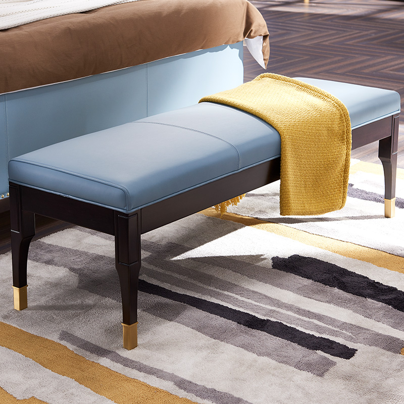 【光明家具】實木床尾凳 168-16958-130 【光明家具】實木床尾凳 168-16958-130