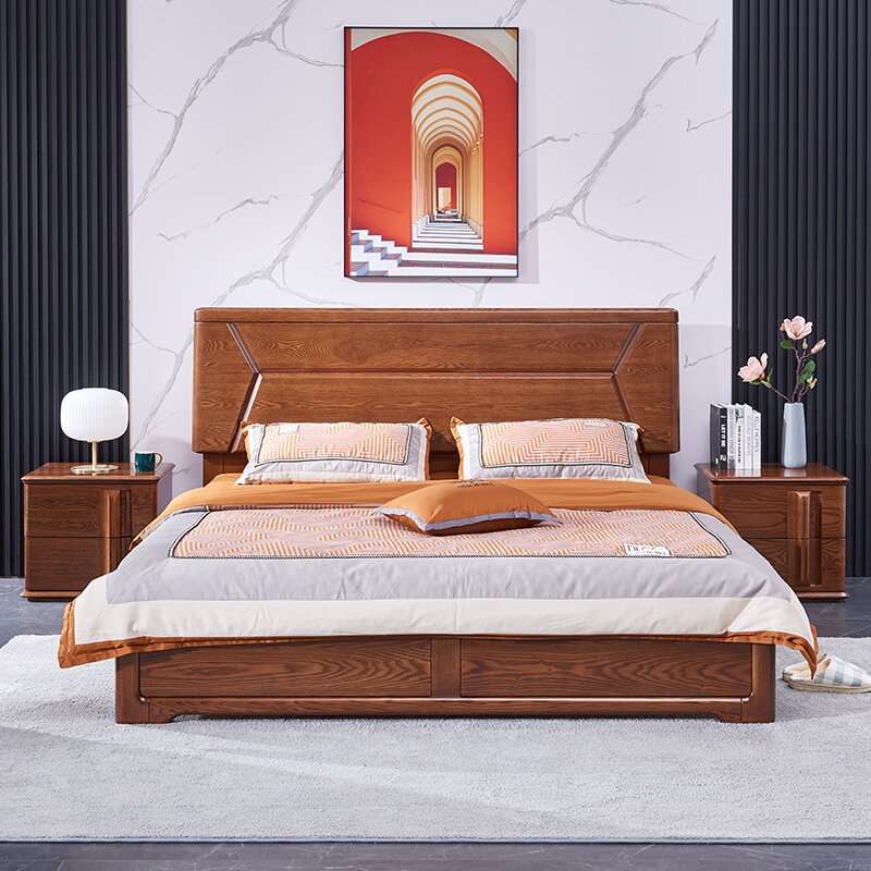 【光明家具】水曲柳實(shí)木床光明德熠系列898G-1502-180空體床 【光明家具】水曲柳實(shí)木床光明德熠系列898G-1502-180空體床