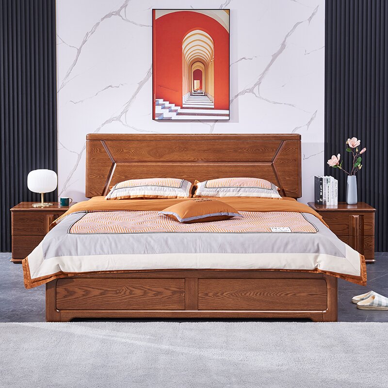 【光明家具】水曲柳實木床光明德熠系列898G-1502-180箱體床 【光明家具】水曲柳實木床光明德熠系列898G-1502-180箱體床